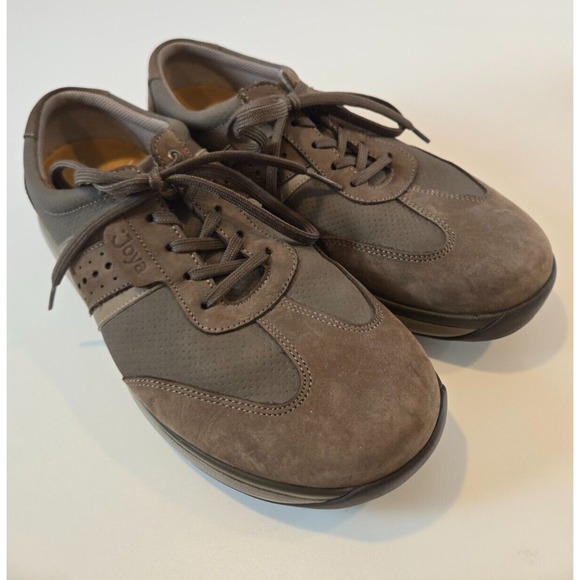 Joya David Brown Sneaker Leather Comfort Walking Shoes Men 9.5 US Ortholite main image 8